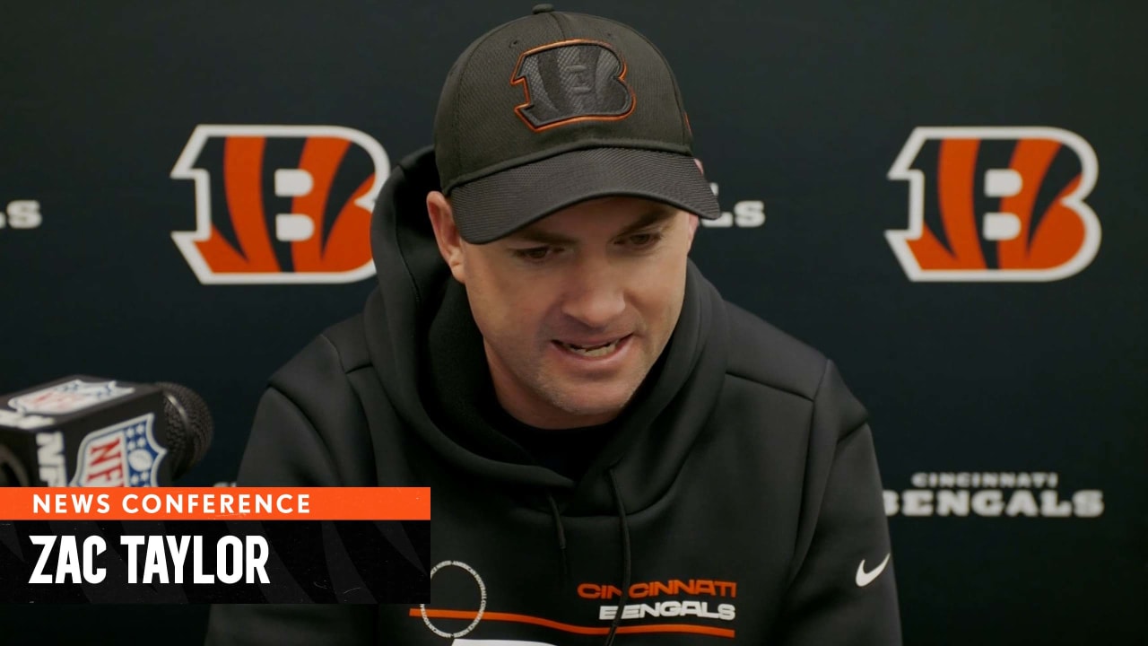 Cincinnati Bengals head coach Zac Taylor gives final press conference of  training camp