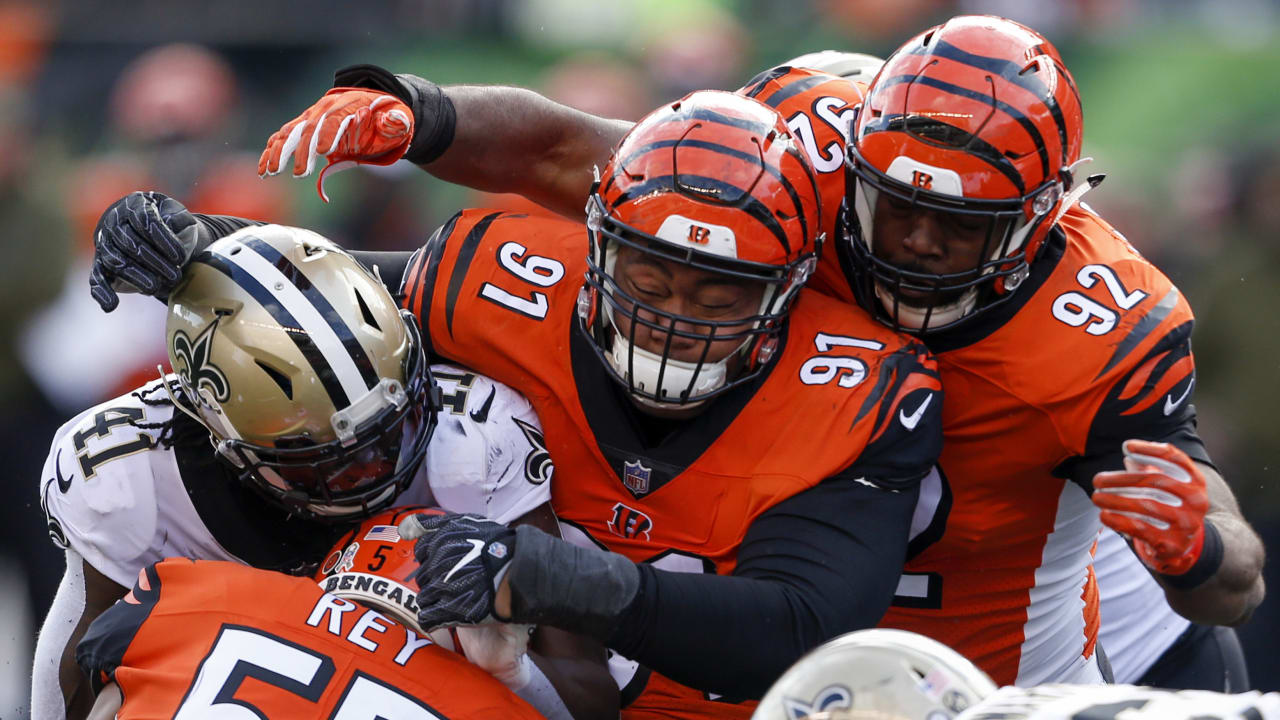 Bengals lose to Saints in Sunday's game, 51-14