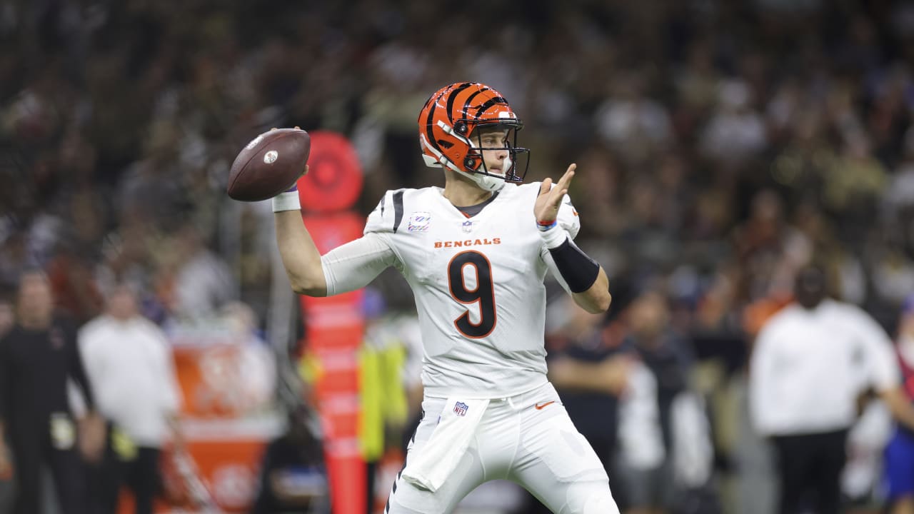 Ben Baby on X: Joe Burrow's pre-game fit in New Orleans: Ja'Marr Chase's  jersey from the 2020 title game (via @bengals)  / X