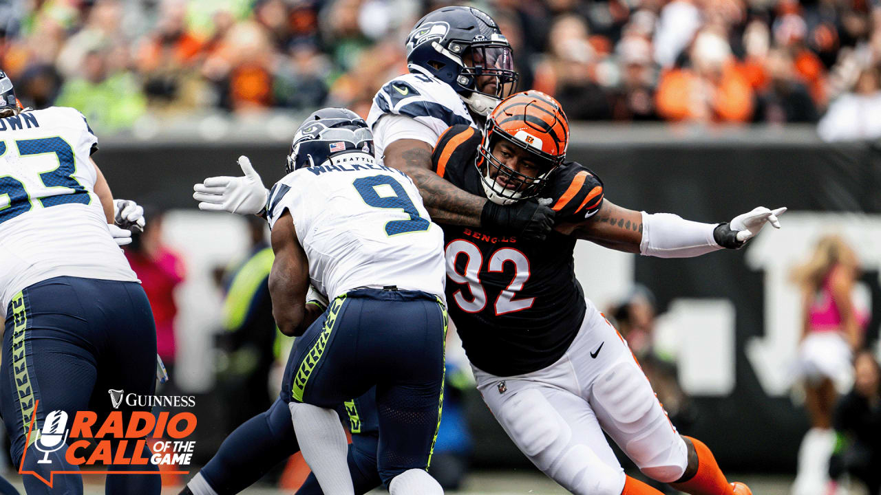 Cincinnati Bengals Big 4th Down Stop in Week 6 l Radio Call Of The Game