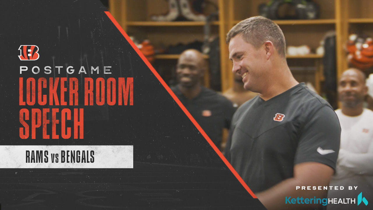 Bengals' first locker room celebration after Monday Night Football win vs  Rams - Cincy Jungle