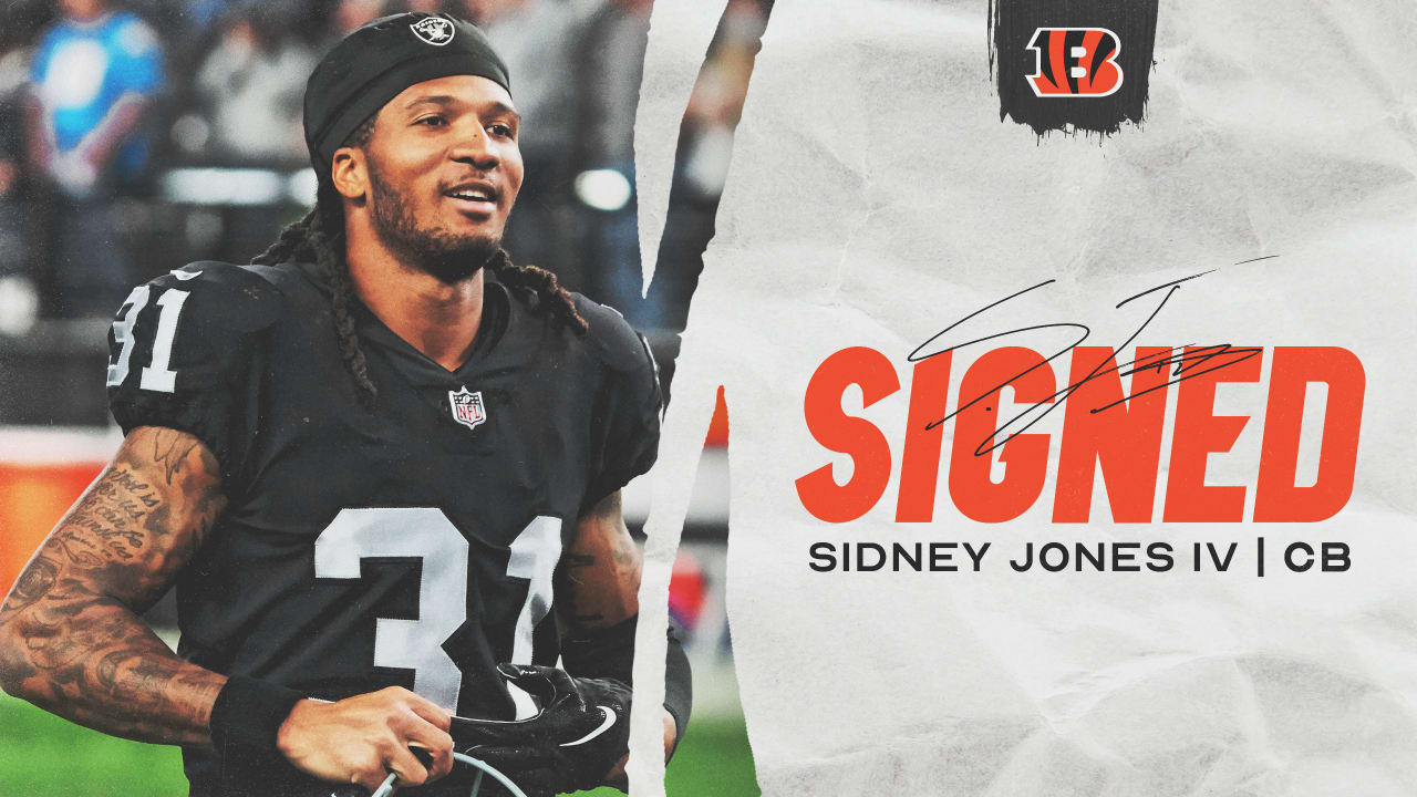 Cincinnati Bengals Signing CB Sidney Jones