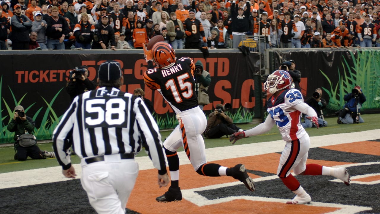 10 October 2010: Cincinnati Bengals wide receiver Terrell Owens (81)  celebrates a Cincinnati Bengals touchdown. The Tampa Bay Buccaneers  defeated the Cincinnati Bengals by a score of 24 to 21 at Paul