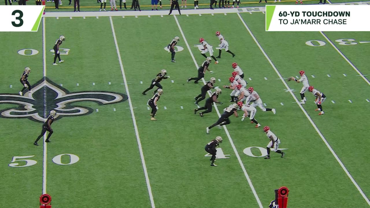 Next Gen Stats Joe Burrow's 3 most improbable completions Week 6