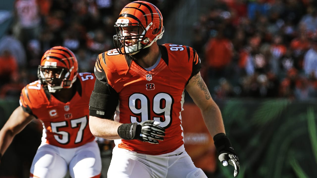 Margus Hunt signed with the Bengals hoping to shore up the team's ...