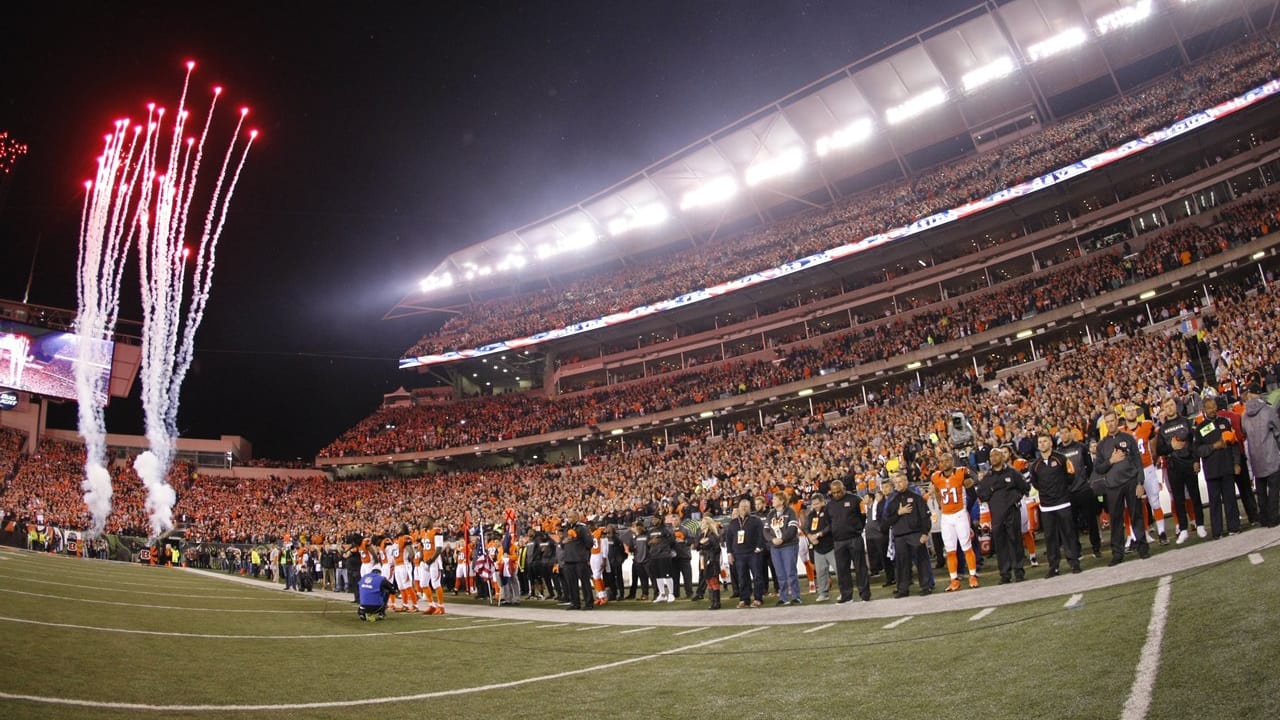 Paul Brown Stadium Fireworks Gallery