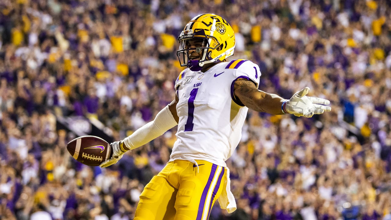 LSU Tigers Joe Burrow, Justin Jefferson, Ja'Marr Chase 2020