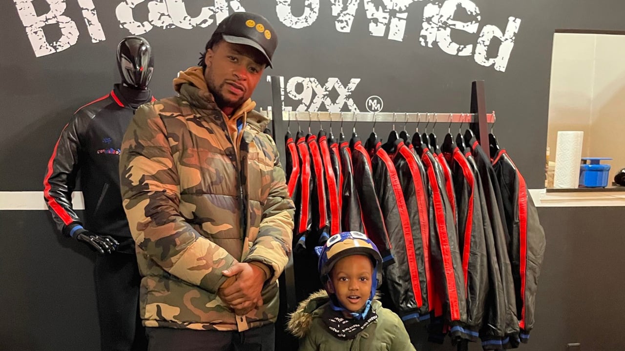 Cincinnati's own BlaCk OWned Outerwear designed a limited-series retail