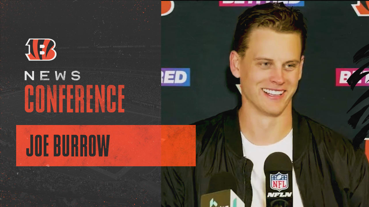 Joe Burrow Postgame News Conference l Bengals vs Ravens