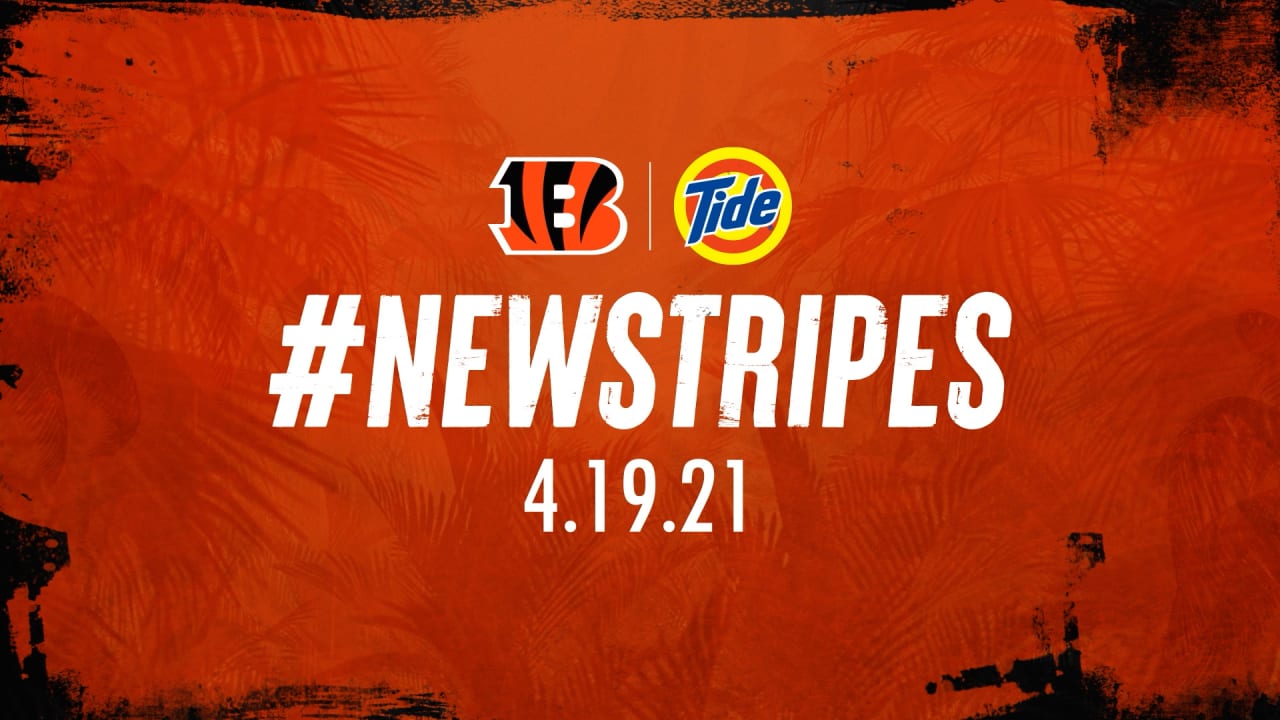 Cincinnati Bengals - #NewStripes are HERE pres. by Tide!