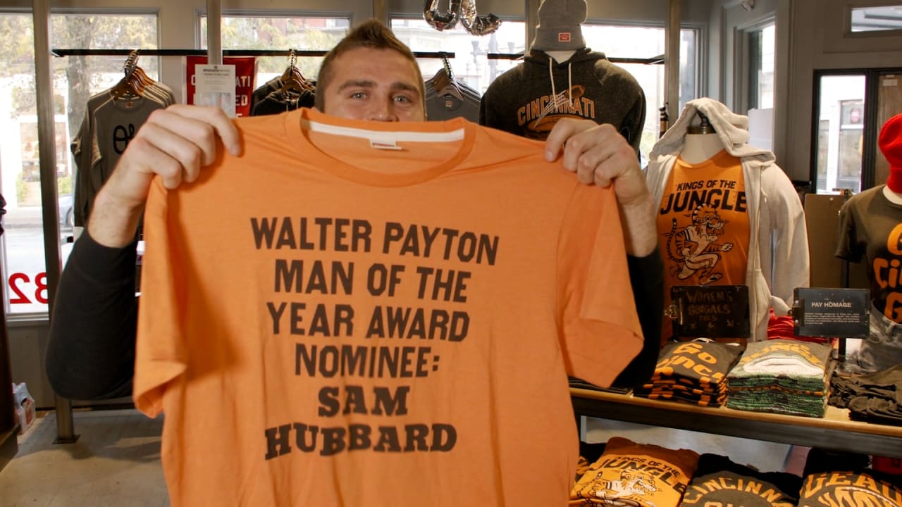 Bengals Sam Hubbard talks Walter Payton Man of Year and overcoming