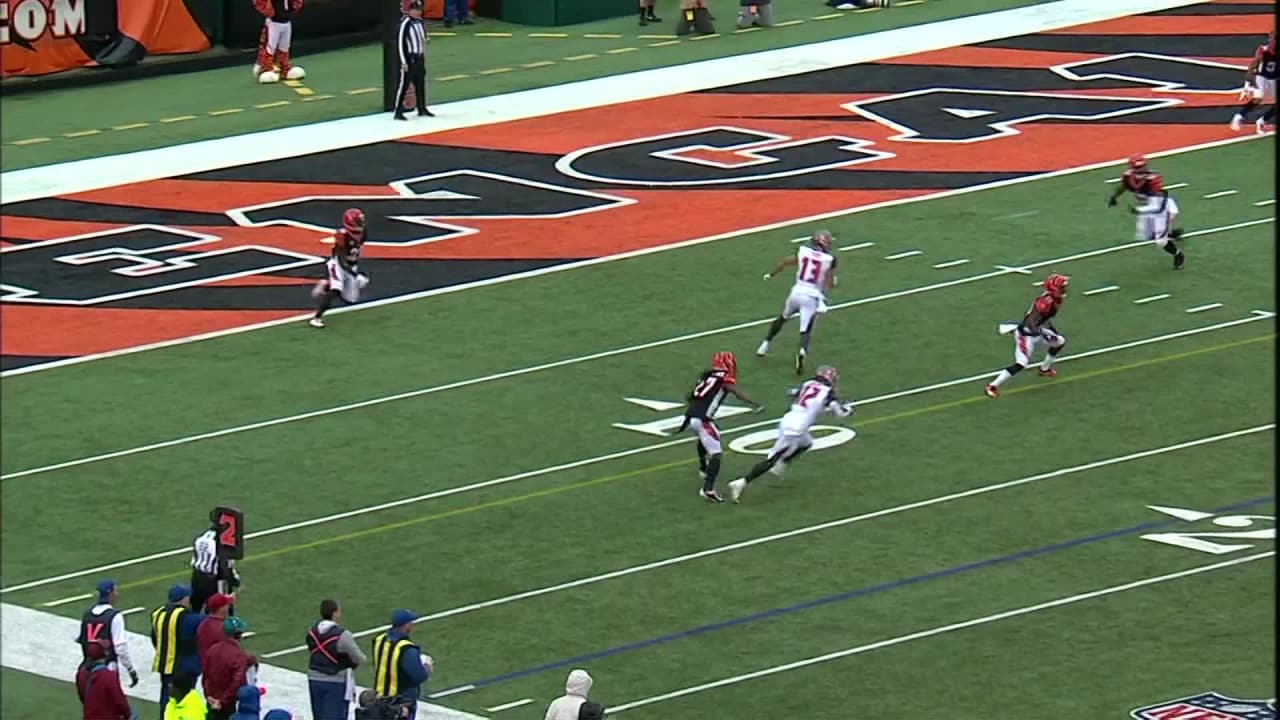 All Interceptions from Tampa Bay Buccaneers vs. Cincinnati Bengals