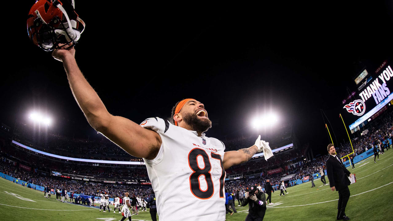 Bengals tight end C.J. Uzomah 'ecstatic' after return from injury 