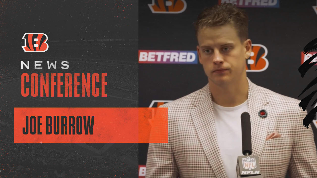 Everything Joe Burrow said in his first media teleconference as a