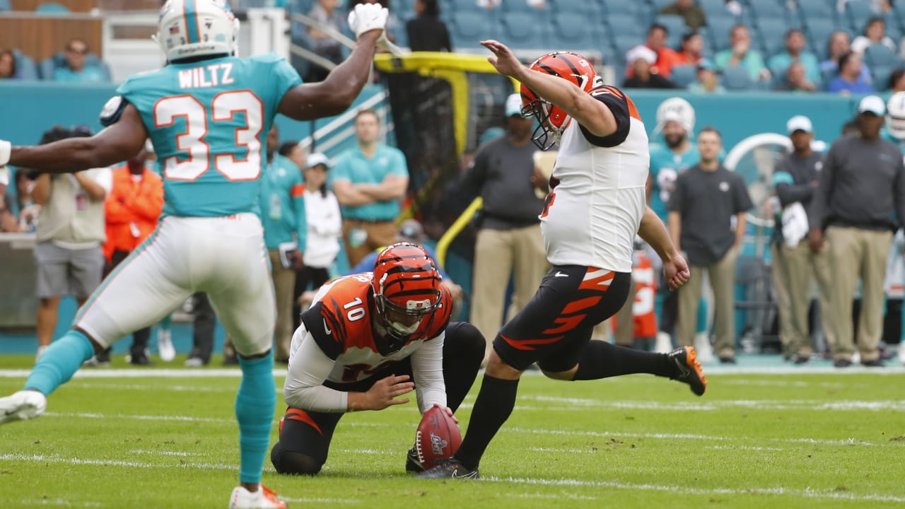 Former UF kicker's 'called shot' energizes Bengals' run