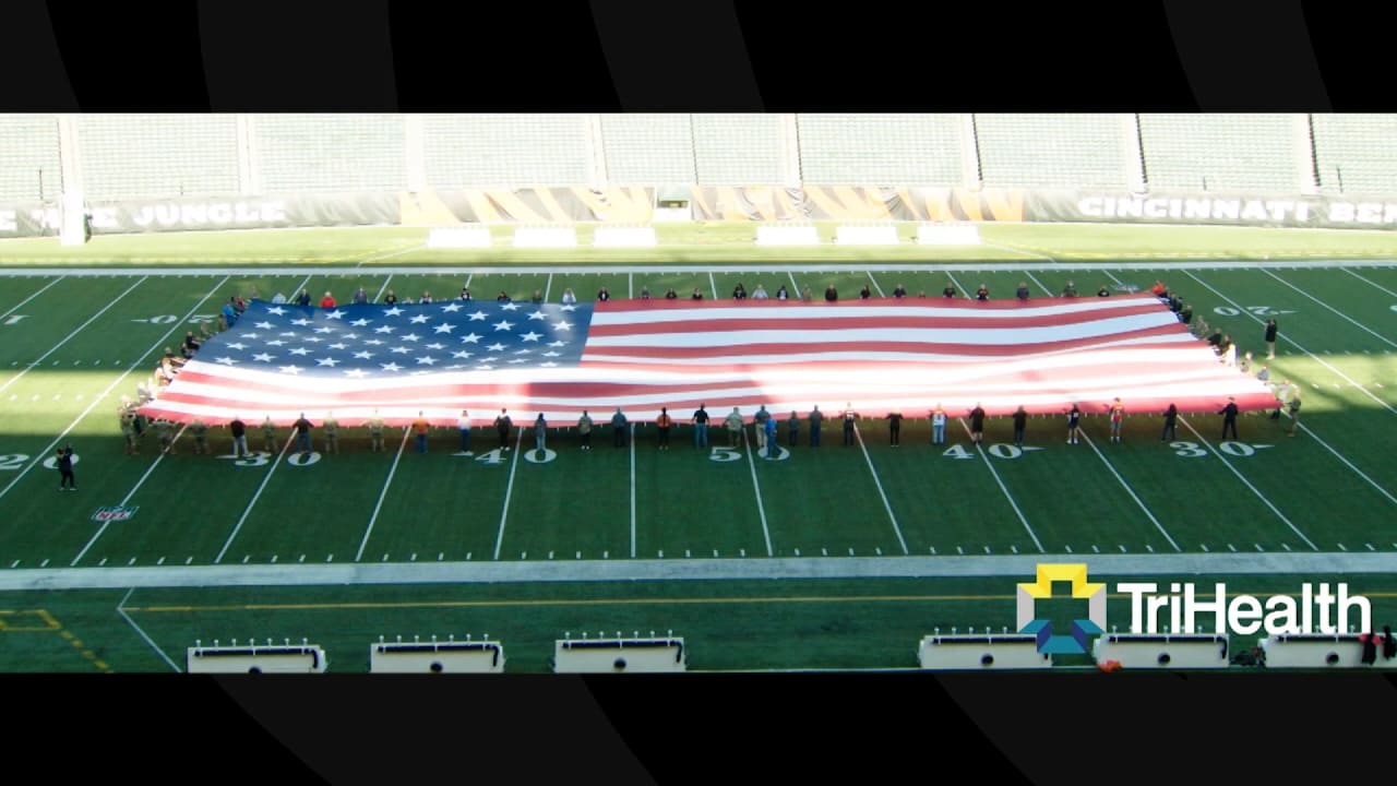 Unfurling a Massive American Flag 