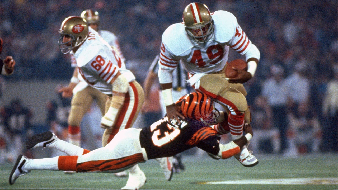 Earl Cooper at Super Bowl XVI in 1982, one of five Super Bowl wins