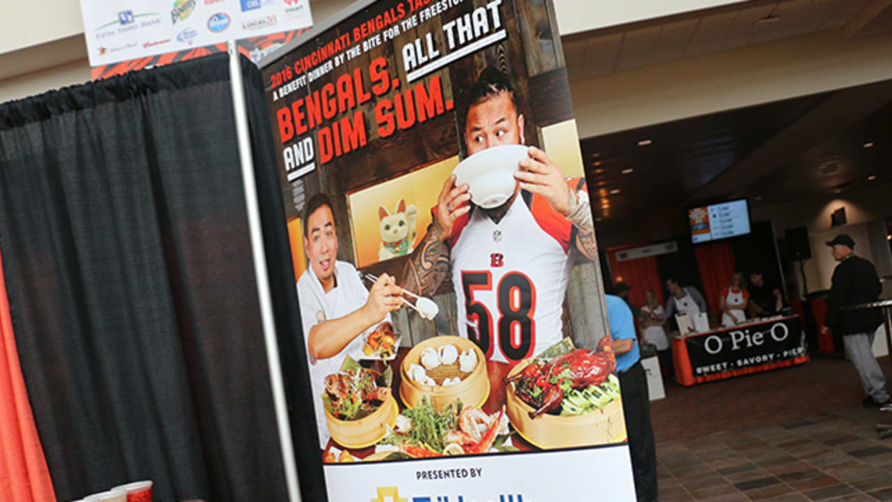 Taste of the Bengals – Freestore Foodbank – Freestore Foodbank in  partnership with the Cincinnati Bengals, hosts a dinner by the bite event  with local restaurants. This hometown celebration brings fans, players