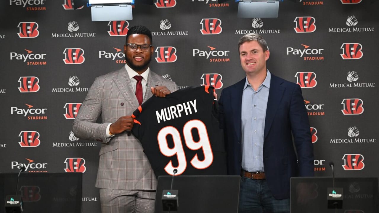 Where to get a Myles Murphy Bengals jersey after Cincinnati