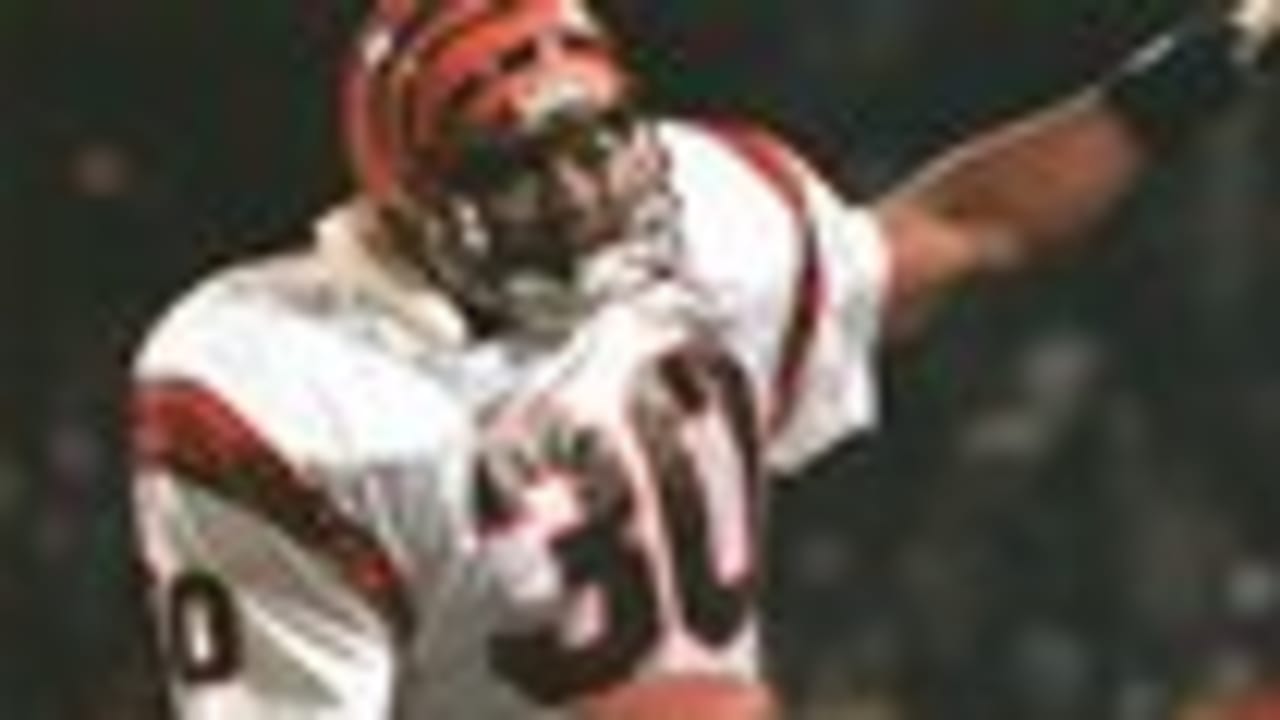 Elbert Ickey Woods Autographed Cincinnati Bengals Jersey –