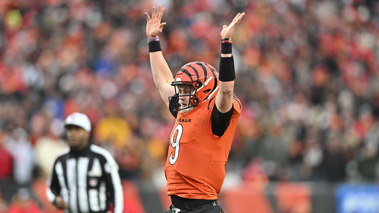 Cincinnati Bengals win AFC North by beating Kansas City Chiefs 34-31