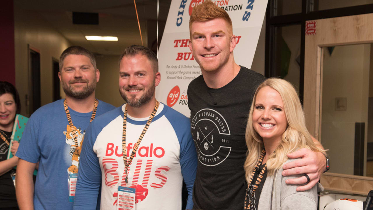 Andy and JJ Dalton Give Back to Buffalo Community