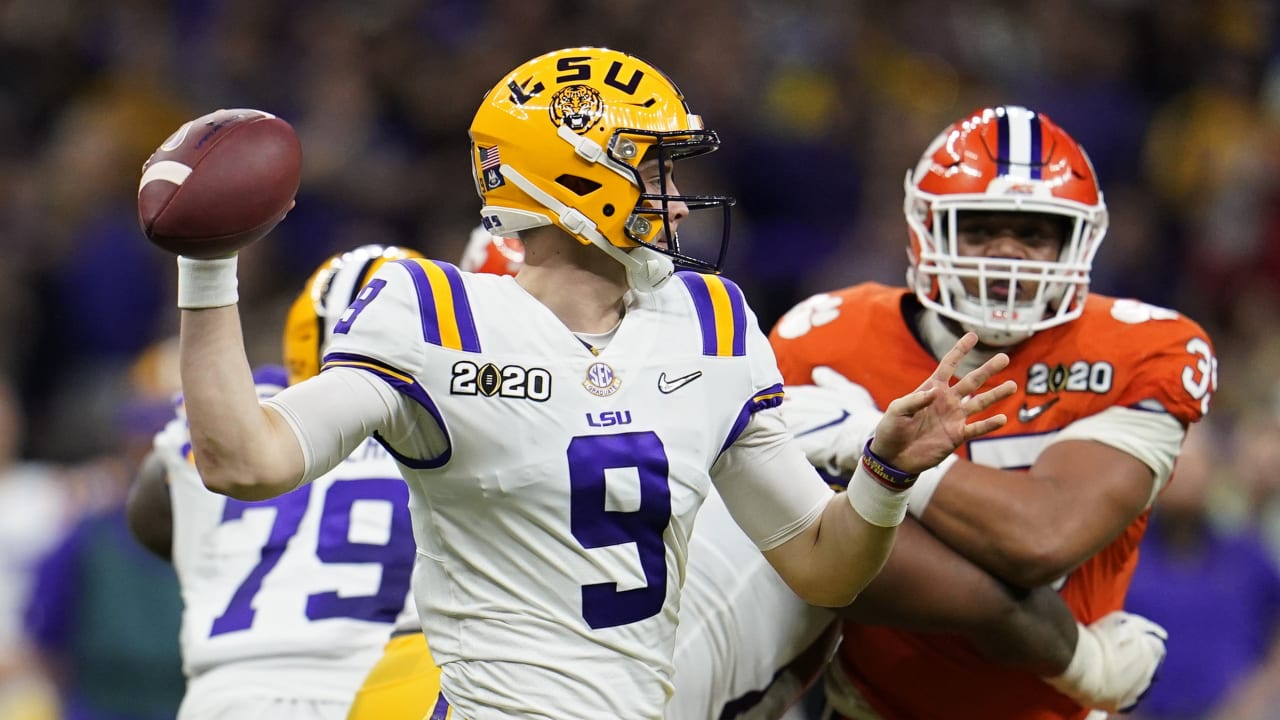 Joe Burrow, potential No. 1 pick by Bengals, 'a humble young man'