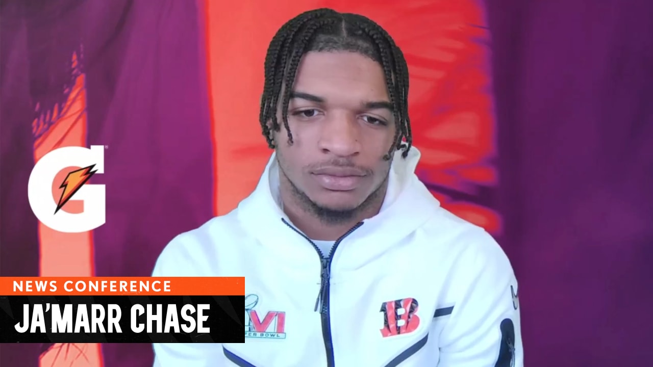 Ja'Marr Chase News Conference February 7, 2022