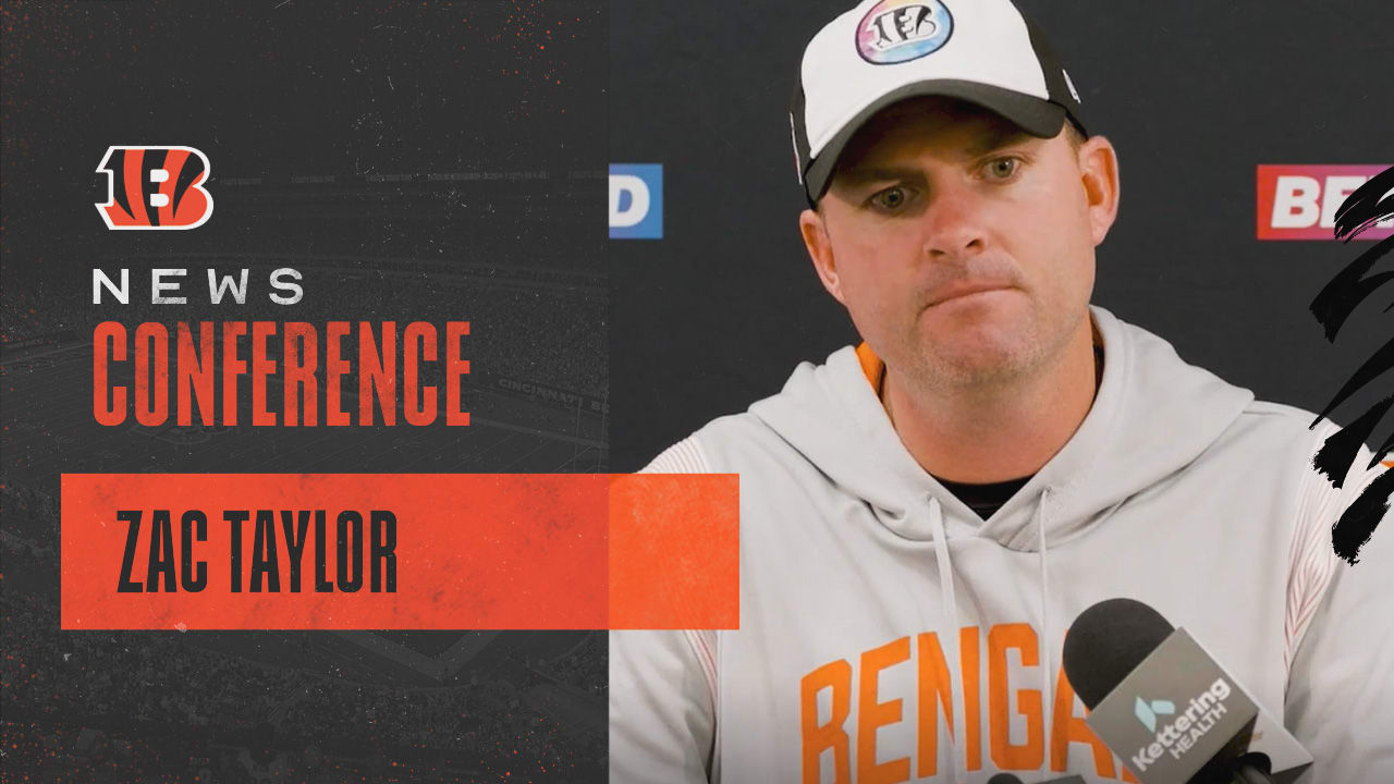 Bengals HC Zac Taylor sends message to fans ahead of big game against  Ravens - A to Z Sports