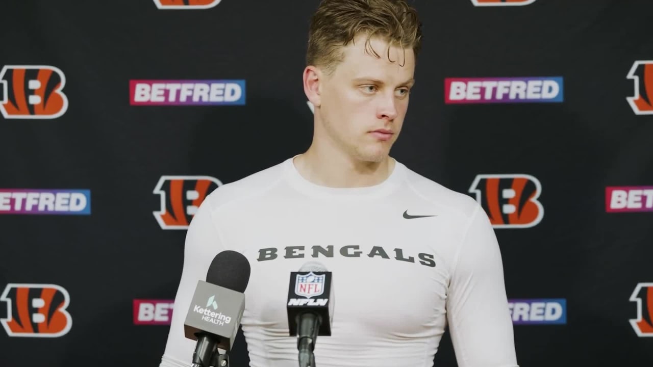 Joe Burrow Postgame News Conference l Rams vs Bengals 