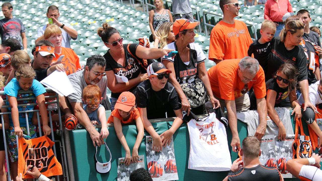 Bengals Family Day 08/08