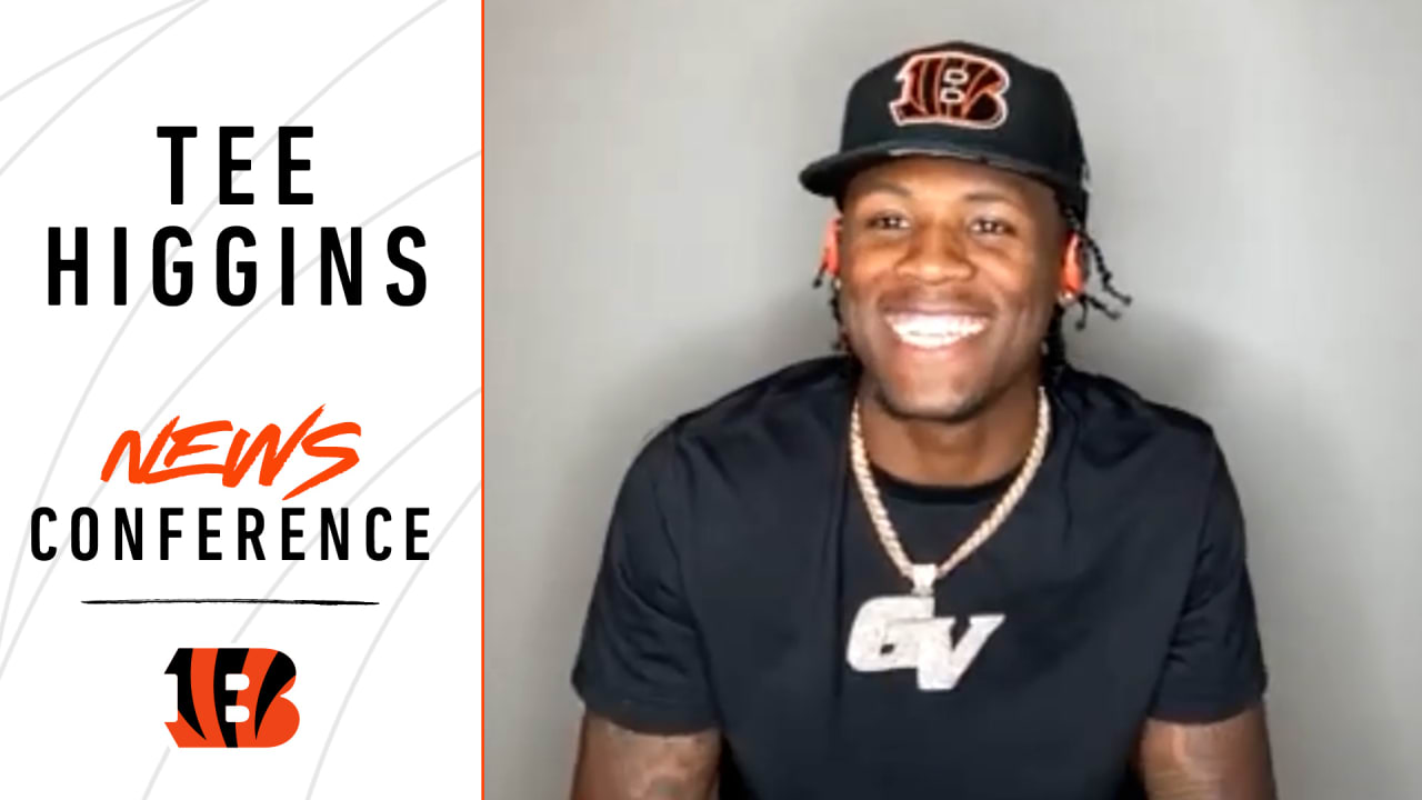 Tee Higgins is thrilled to join his idol, A.J. Green