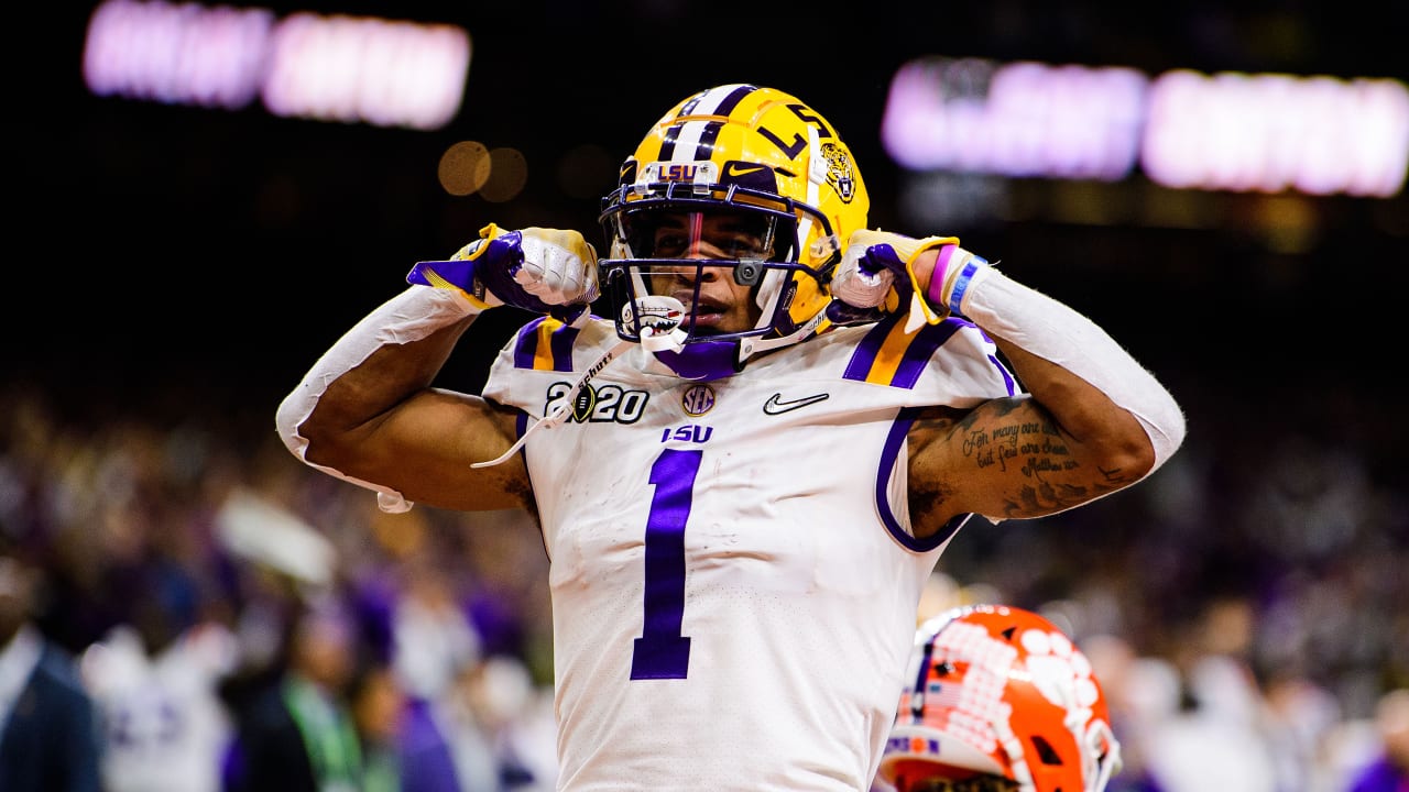 Did Ja'Marr Chase Take His LSU Jersey Off the Wall for Joe Burrow to Wear?