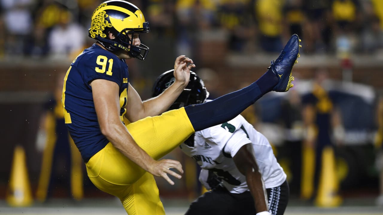 2023 NFL Draft Bengals Pick P Brad Robbins, Michigan