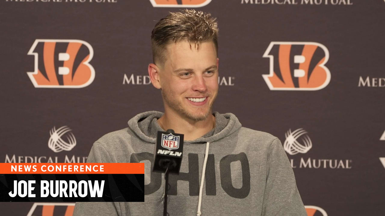 Joe Burrow Press Conference Before Cincinnati Bengals Vs