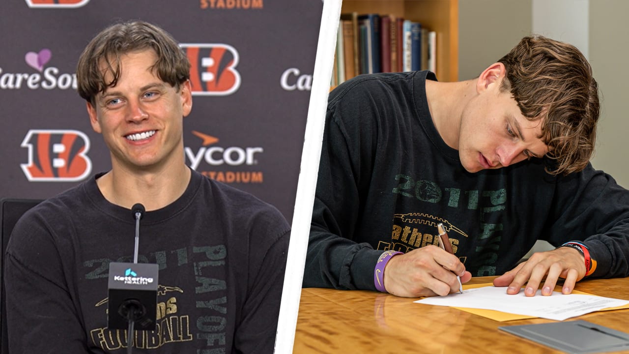 Bengals uncoincidentally announce Joe Burrow's record-setting deal