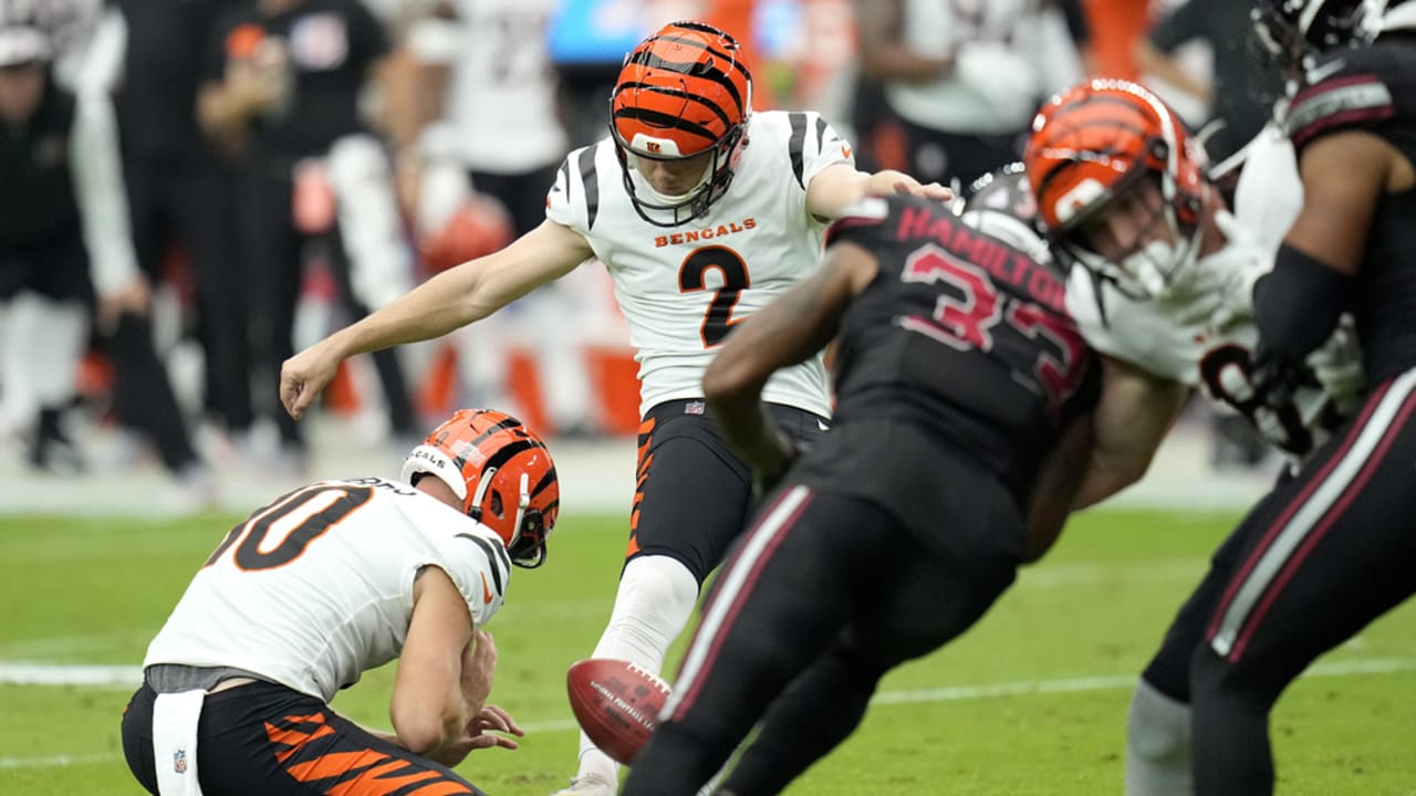 Cincinnati Bengals safety Dax Hill (23) in action as the Arizona