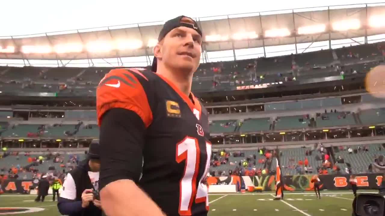 CINCINNATI (AP) — Andy Dalton was perfect in his first home performance