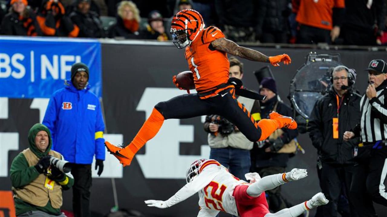 Kansas City Chiefs 31-34 Cincinnati Bengals: Ja'Marr Chase sets