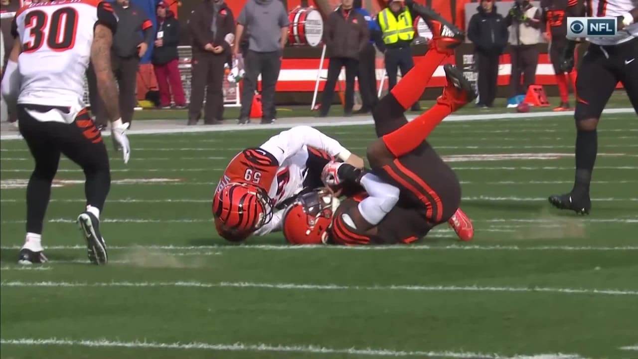 WATCH, David Njoku makes ridiculous touchdown catch for Cleveland Browns  against Cincinnati Bengals