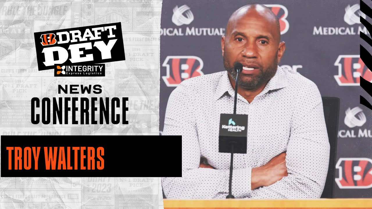 Wide Receivers Coach Troy Walters Talks Cincinnati Bengals Big Three  Receivers with Dave Lapham 