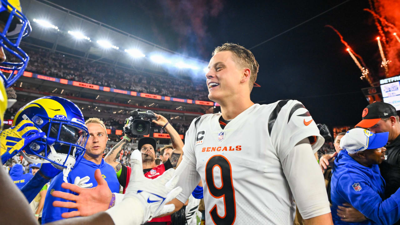 Joe Burrow (calf) day to day as Bengals prep to face Rams