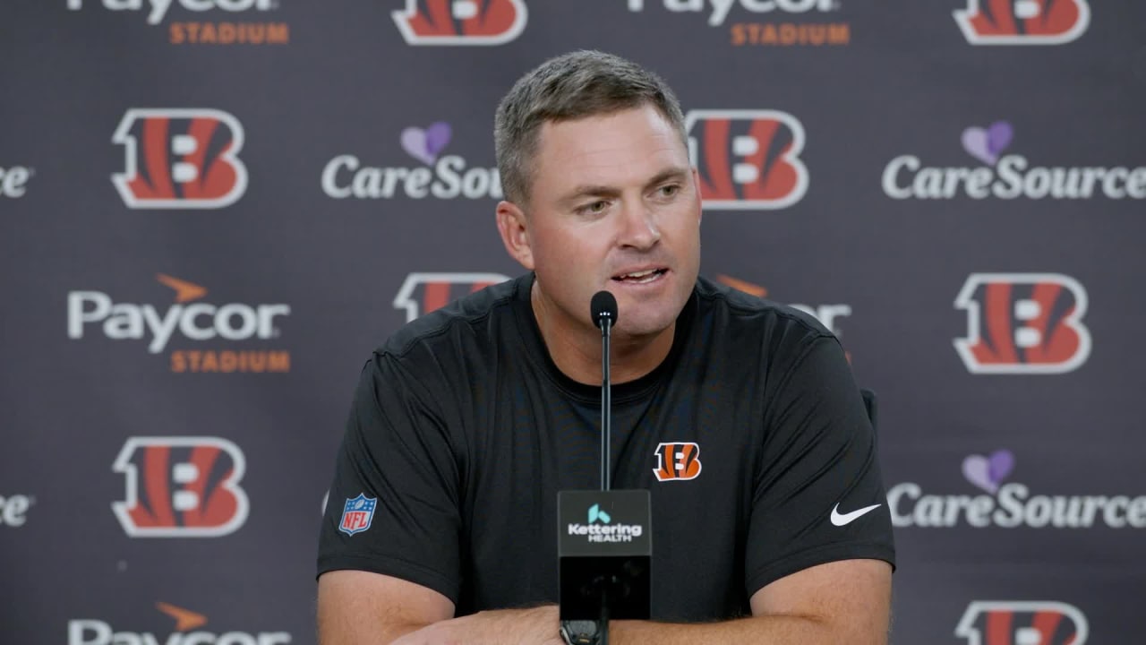 Head coach Zac Taylor's postgame locker room speech to Cincinnati