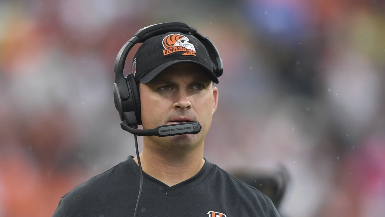 Bengals coach Zac Taylor jokingly claims he didn't hear whistle on Cincy TD