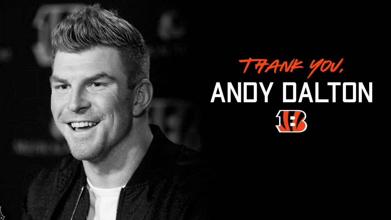 Andy Dalton reflects on his run with the Cincinnati Bengals