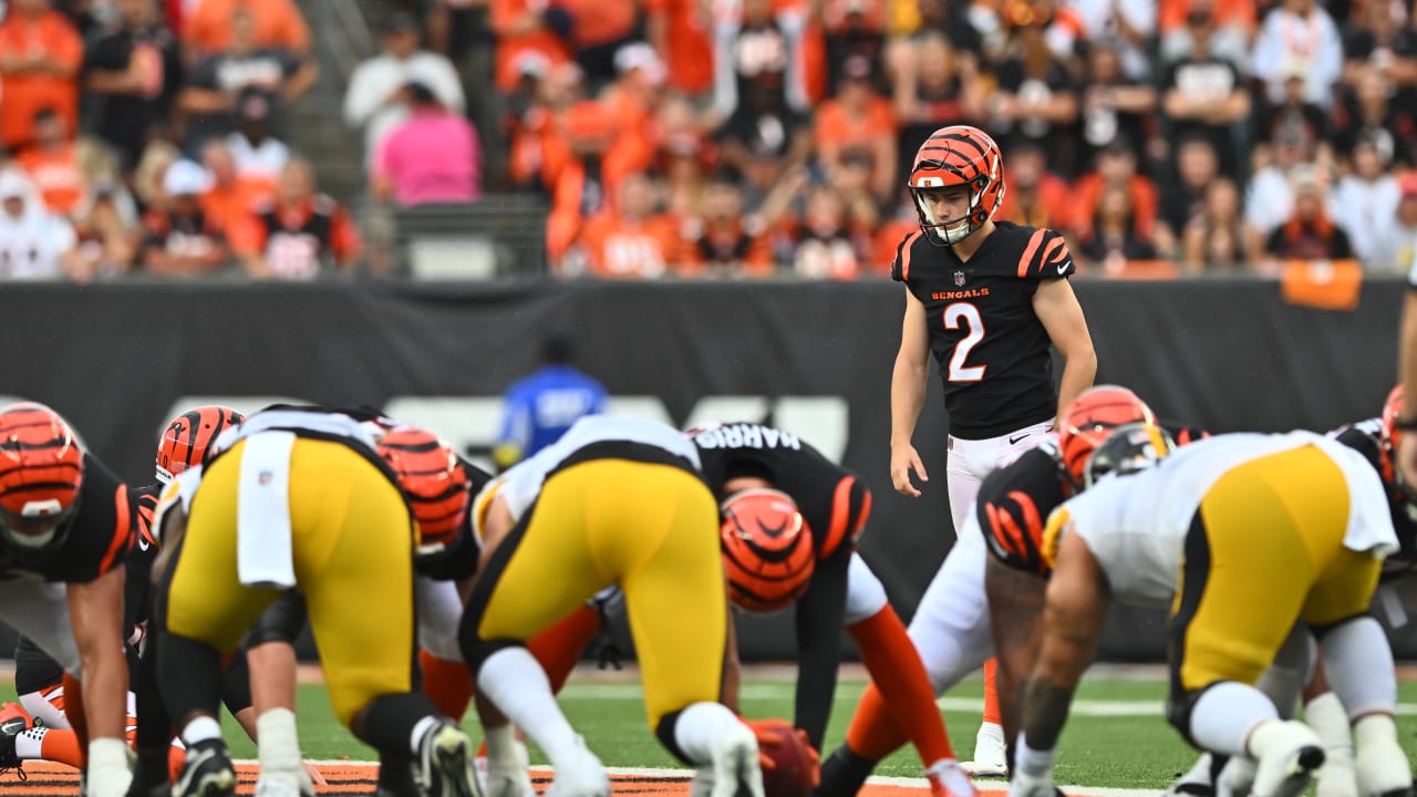 Watch Evan McPherson break his own Bengals record with a 59-yard field goal  against Pittsburgh 