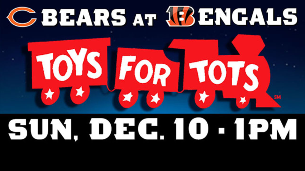 Bengals and U.S. Marine Corps Team Up for 2017 Toys for Tots Collection