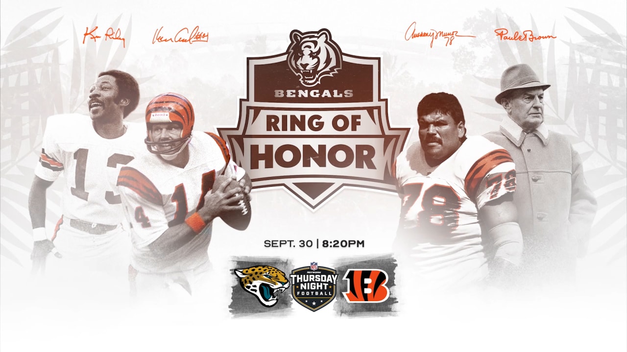 Best In Class The Inaugural Class Of The Bengals Ring of Honor