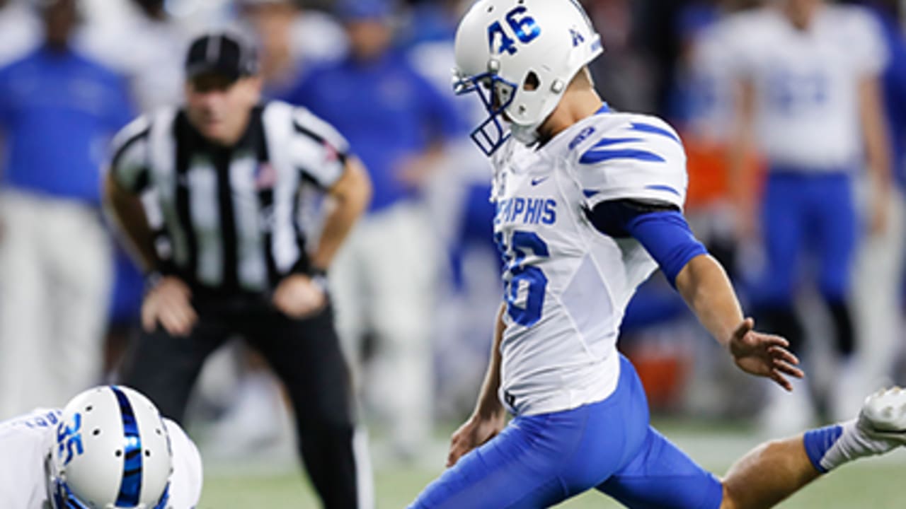 NFL draft: Memphis kicker Jake Elliott picked by Cincinnati Bengals in  fifth round