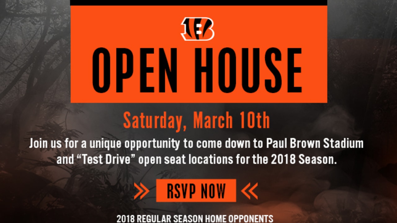 Bengals to hold open house for fans interested in season tickets